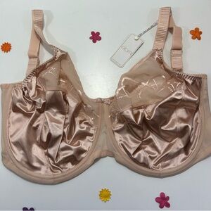 Elomi Cate Full Figure Non-Padded Underwire Bra 38K NWT